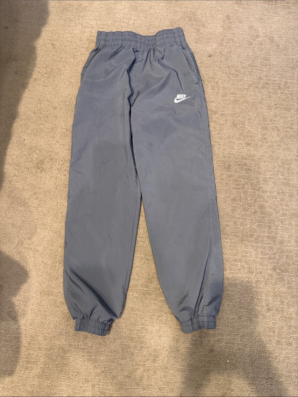 Nike Kids Gray Elastic Waist Joggers